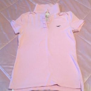 Pink Hollister shirt